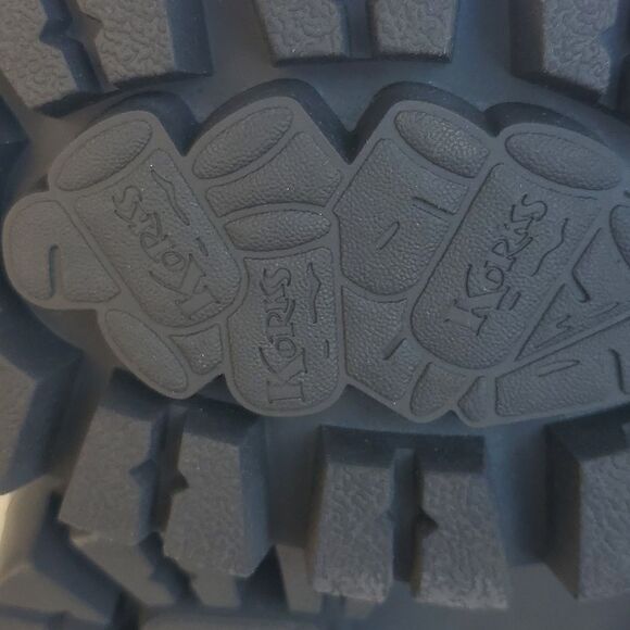 Kork Ease Vivi Womens Black Leather Lug Sole Ankle Boots NWOB Size 8 - Picture 10 of 12